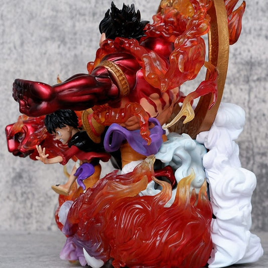 One Piece Monkey D. Luffy Kid x Gear 4 Action Figure