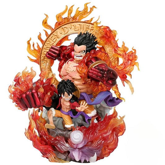 One Piece Monkey D. Luffy Kid x Gear 4 Action Figure