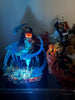Action Figure Demon Slayer Akaza Terza Luna Crescente con LED – Statuetta anime da collezione