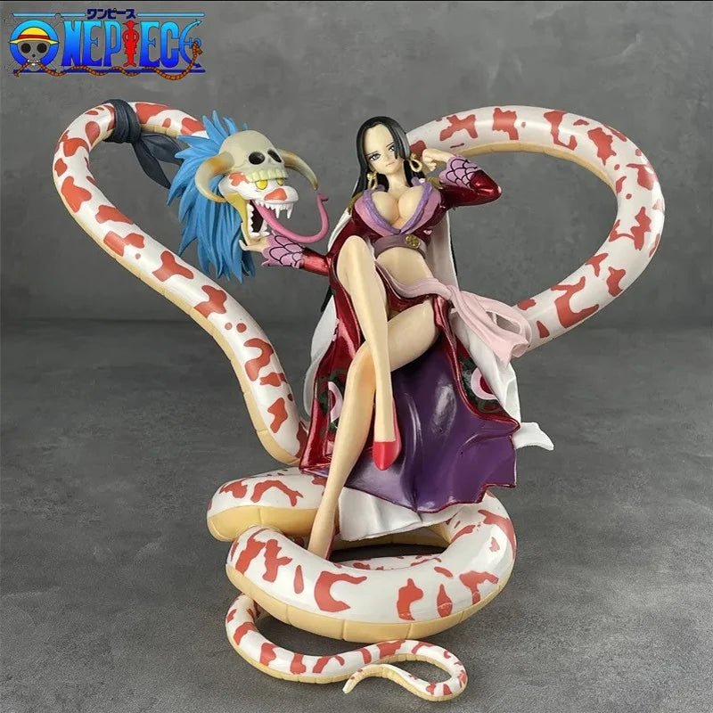 Action Figure One Piece Boa Hancock 20cm Empress of Snake - Hideastore