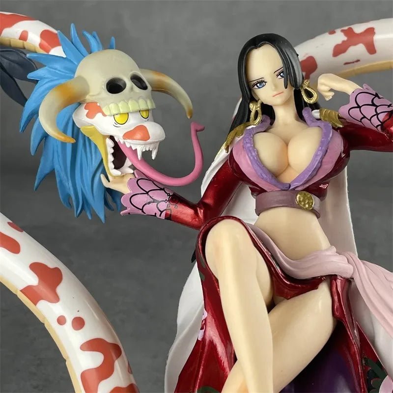 Action Figure One Piece Boa Hancock 20cm Empress of Snake - Hideastore