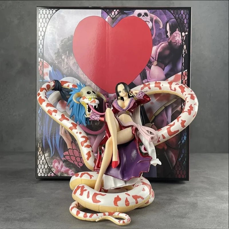 Action Figure One Piece Boa Hancock 20cm Empress of Snake - Hideastore