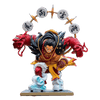 Action Figure One Piece Monkey D. Luffy Gear 4 Boundman - Hideastore