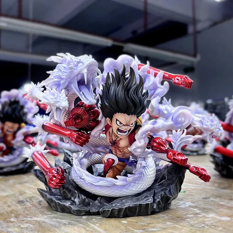 Action Figure One Piece Monkey D. Luffy Gear 4 Snake Man - Hideastore
