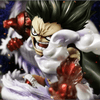 Action Figure One Piece Monkey D. Luffy Gear 4 Snake Man - Hideastore