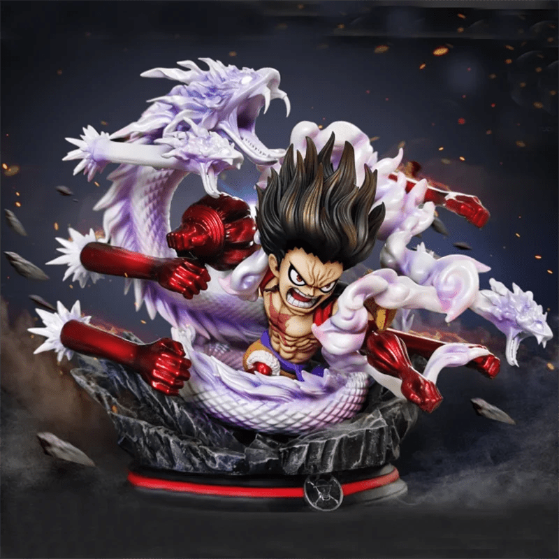 Action Figure One Piece Monkey D. Luffy Gear 4 Snake Man - Hideastore