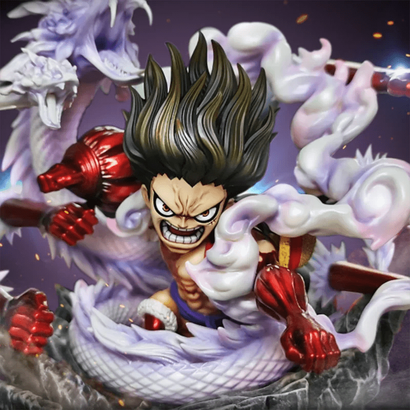 Action Figure One Piece Monkey D. Luffy Gear 4 Snake Man - Hideastore