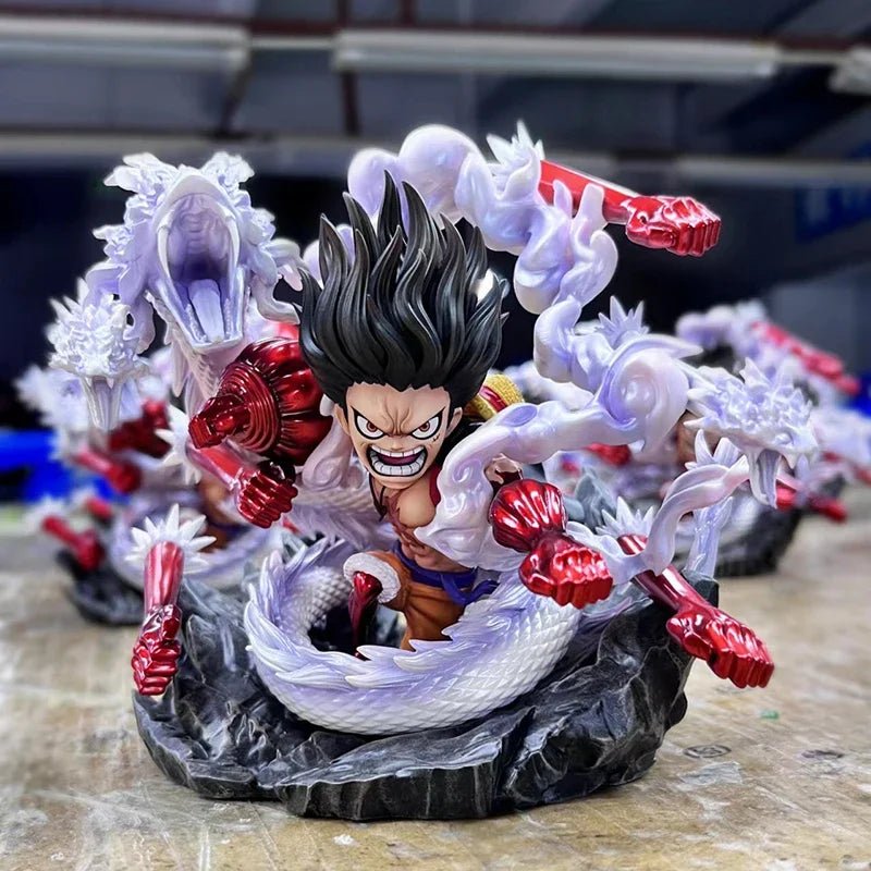 Action Figure One Piece Monkey D. Luffy Gear 4 Snake Man - Hideastore