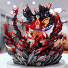 Action Figure One Piece Monkey D. Luffy Haki 35cm - Hideastore