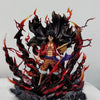 Action Figure One Piece Monkey D. Luffy Haki 35cm - Hideastore