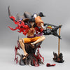 Action Figure One Piece Monkey D. Luffy Straw Hat Flag - Hideastore