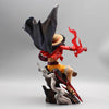 Action Figure One Piece Monkey D. Luffy Straw Hat Flag - Hideastore