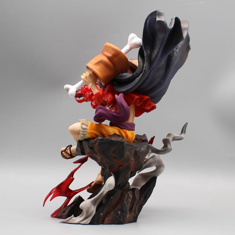 Action Figure One Piece Monkey D. Luffy Straw Hat Flag - Hideastore