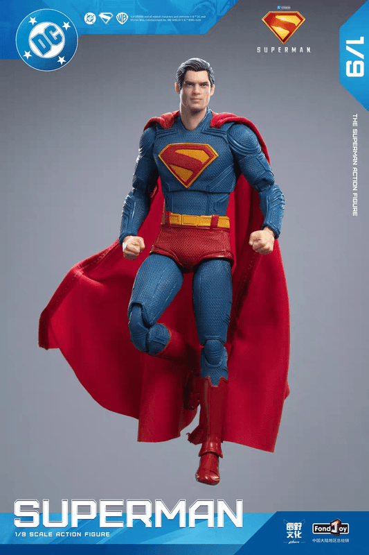 DC Figure Fondjoy Superman e Krypto (David Corenswet) Articolata figure - Hideastore