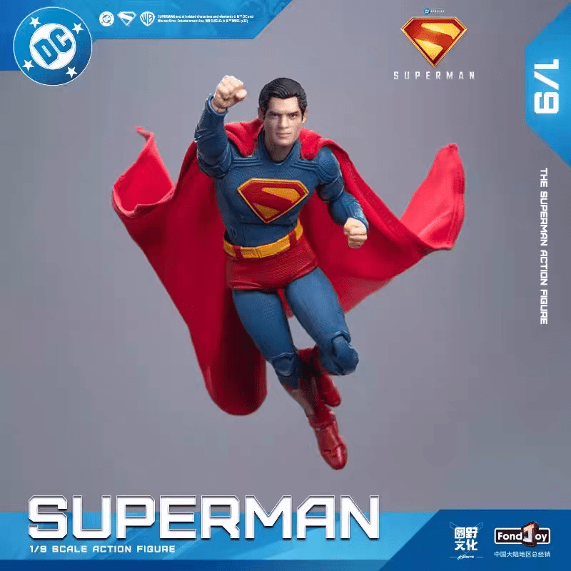 DC Figure Fondjoy Superman e Krypto (David Corenswet) Articolata figure - Hideastore
