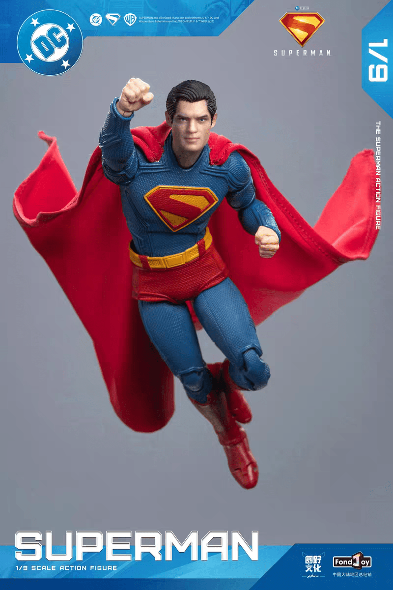 DC Figure Fondjoy Superman e Krypto (David Corenswet) Articolata figure - Hideastore