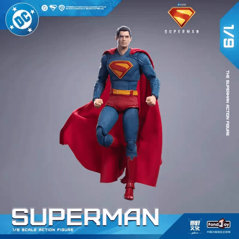 DC Figure Fondjoy Superman e Krypto (David Corenswet) Articolata figure - Hideastore