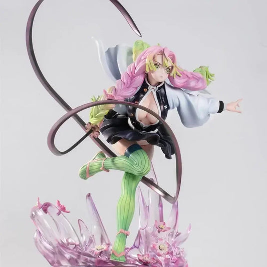 Demon Slayer Mitsuri Kanroji Action Figure 22cm - Hideastore