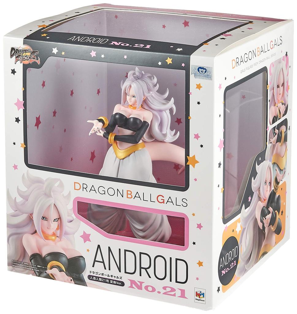 MegaHouse Dragon Ball Gals Android 21 Action Figure Trasformata 21cm - Hideastore