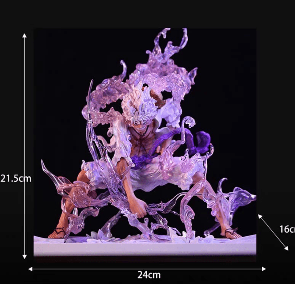 One Piece Action Figure Monkey D. Luffy Gear 5 With Lightining - Hideastore