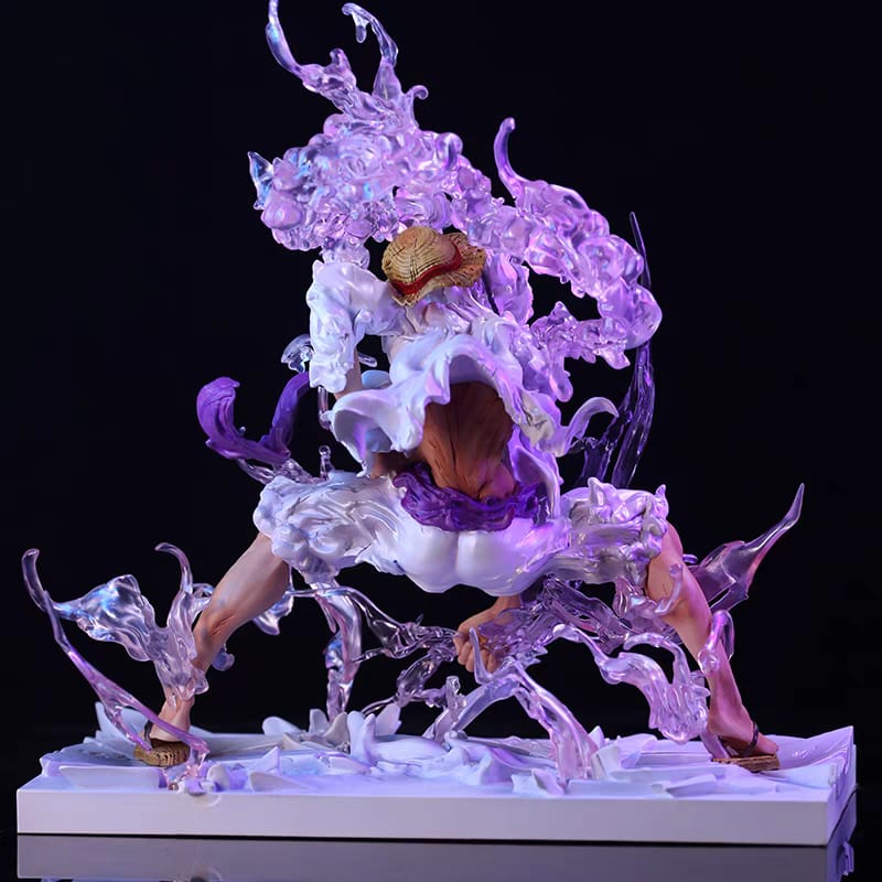 One Piece Action Figure Monkey D. Luffy Gear 5 With Lightining - Hideastore