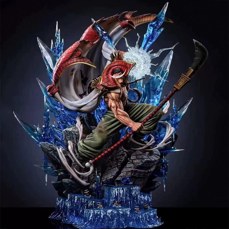 One Piece Edward Newgate Whitebeard 40cm GM Studio Action figure Con LED - Hideastore