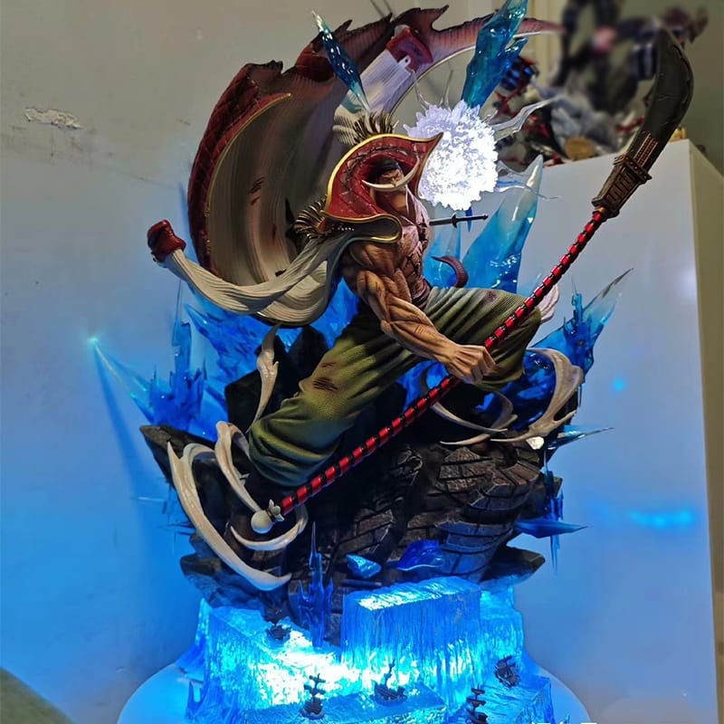 One Piece Edward Newgate Whitebeard 40cm GM Studio Action figure Con LED - Hideastore