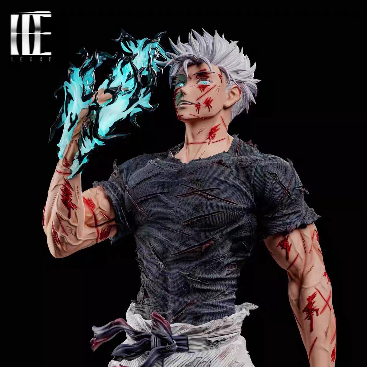 Pre Order Jujutsu Kaisen Gojo Satoru Heroe Studios Resina Limited Edition - Hideastore
